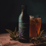 Ilustracja wegańskiego napoju